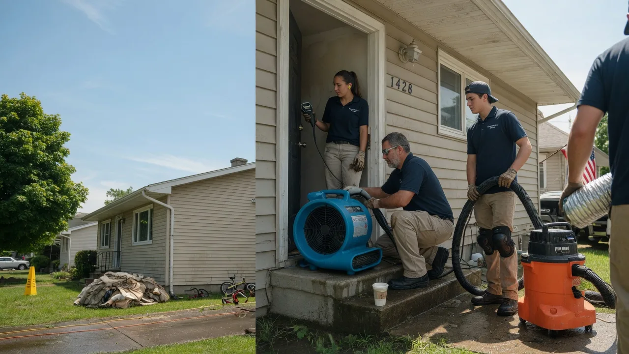 Water Damage Restoration in Farmington, IL near me